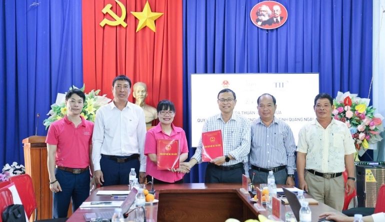 Quỹ Vì Tầm Vóc Việt ký kết hợp tác với UBND xã Mô Rai triển khai các hoạt động an sinh xã hội cho gần 1.000 người dân vùng biên giới